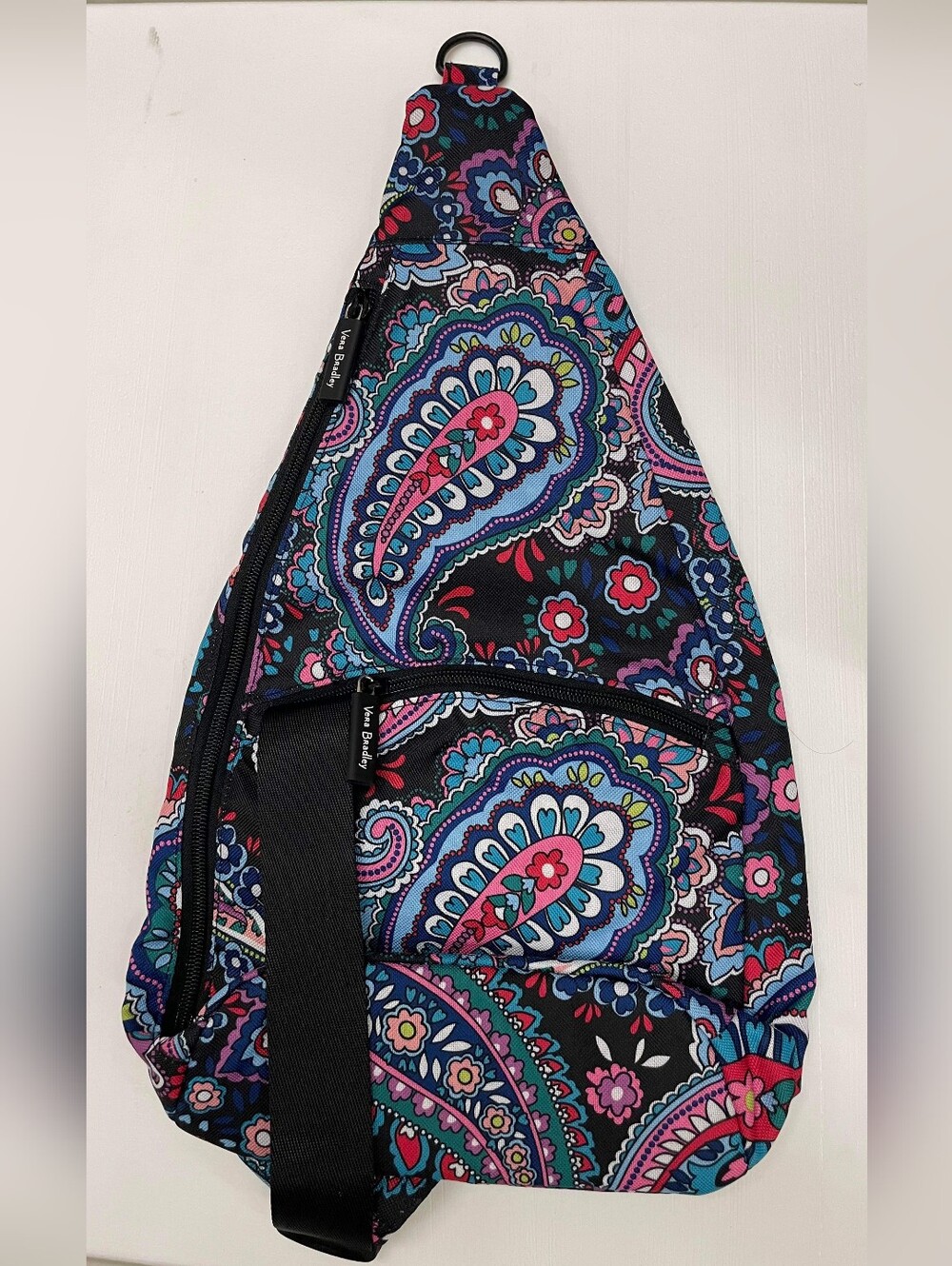 Vera Bradley Colorful Paisley Sling Backpack
